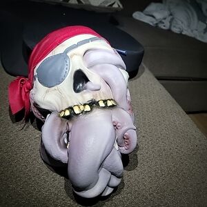 Pirate Skull with Tentacles Prop